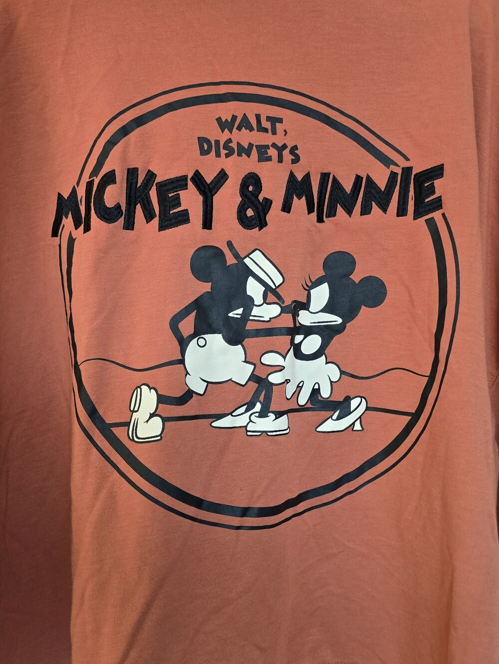 Disney - (Plus-Size) Retro Mickey & Minnie Embroidered Lounge Hoodie Pants Set - Picture 11 of 13